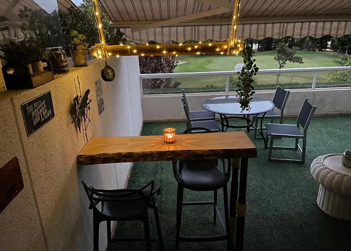Large Relaxed Terrace, Golf Views